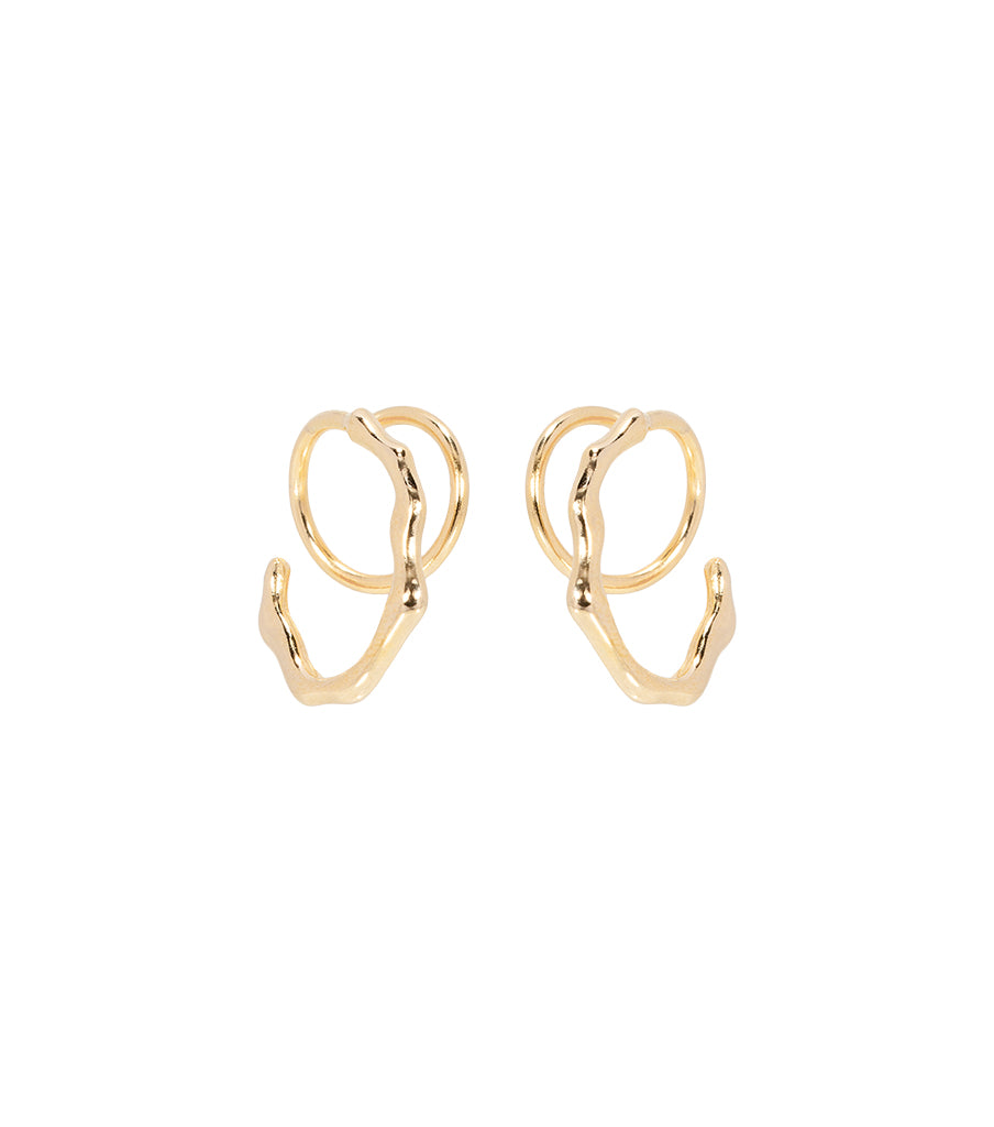 Ohrringe oval twister - MIAB Jewels